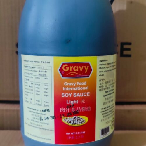 Gravy Food International – Soy Sauce (Light)